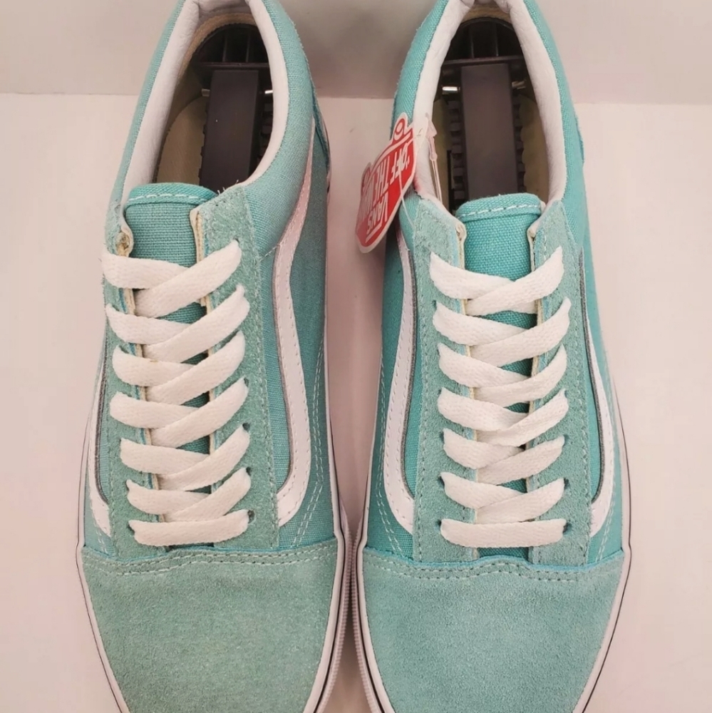 Vans Old Skool (Aqua Haze / True White) 'VN0A38G1V - Picture 5 of 9